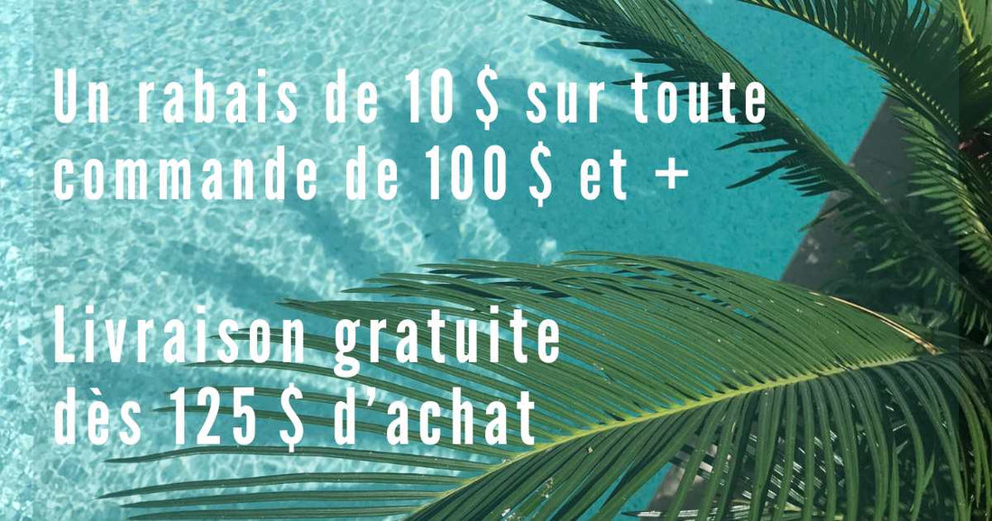 💛 Merci de votre patience pendant les vacances… et un petit coup de pouce pour magasiner dès maintenant!